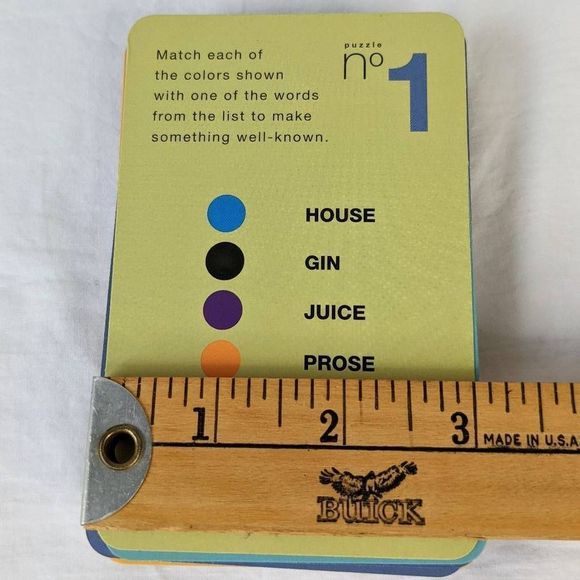 Mensa 75 Card Box Set Riddles, Puzzles, & Games Chronicle Books 2003 - Picture 8 of 11